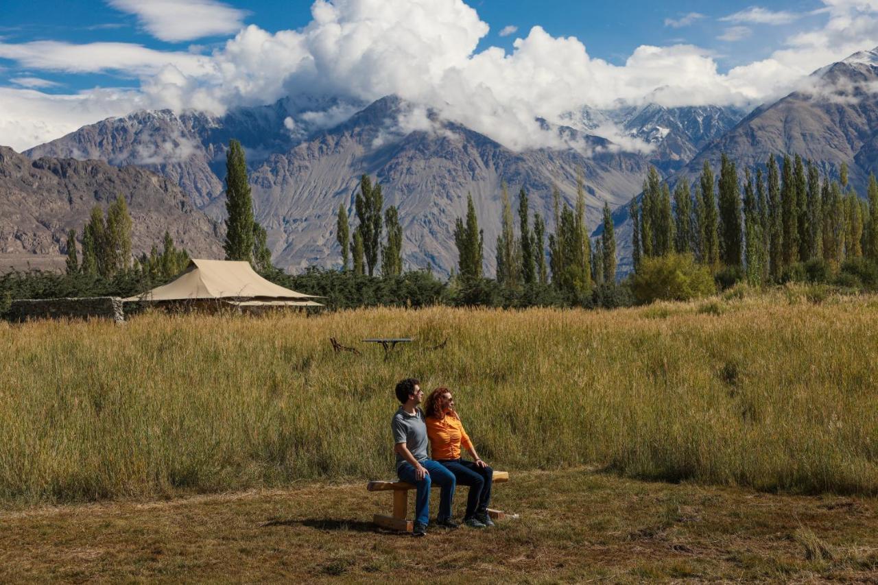 Chamba Camp Diskit Nubra Exteriör bild