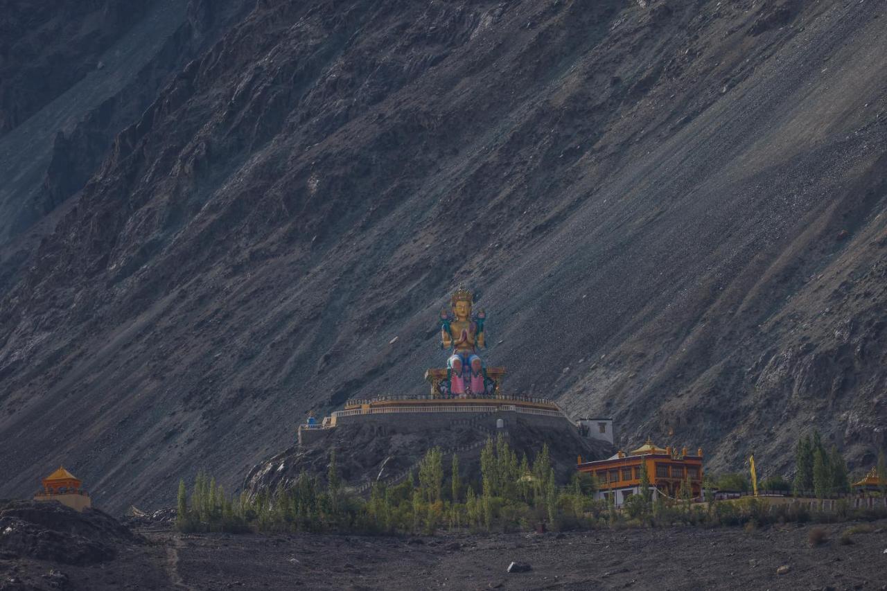 Chamba Camp Diskit Nubra Exteriör bild